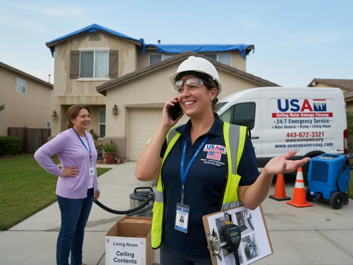 Ceiling Water Damage Restoration Woodland, IL FAQs